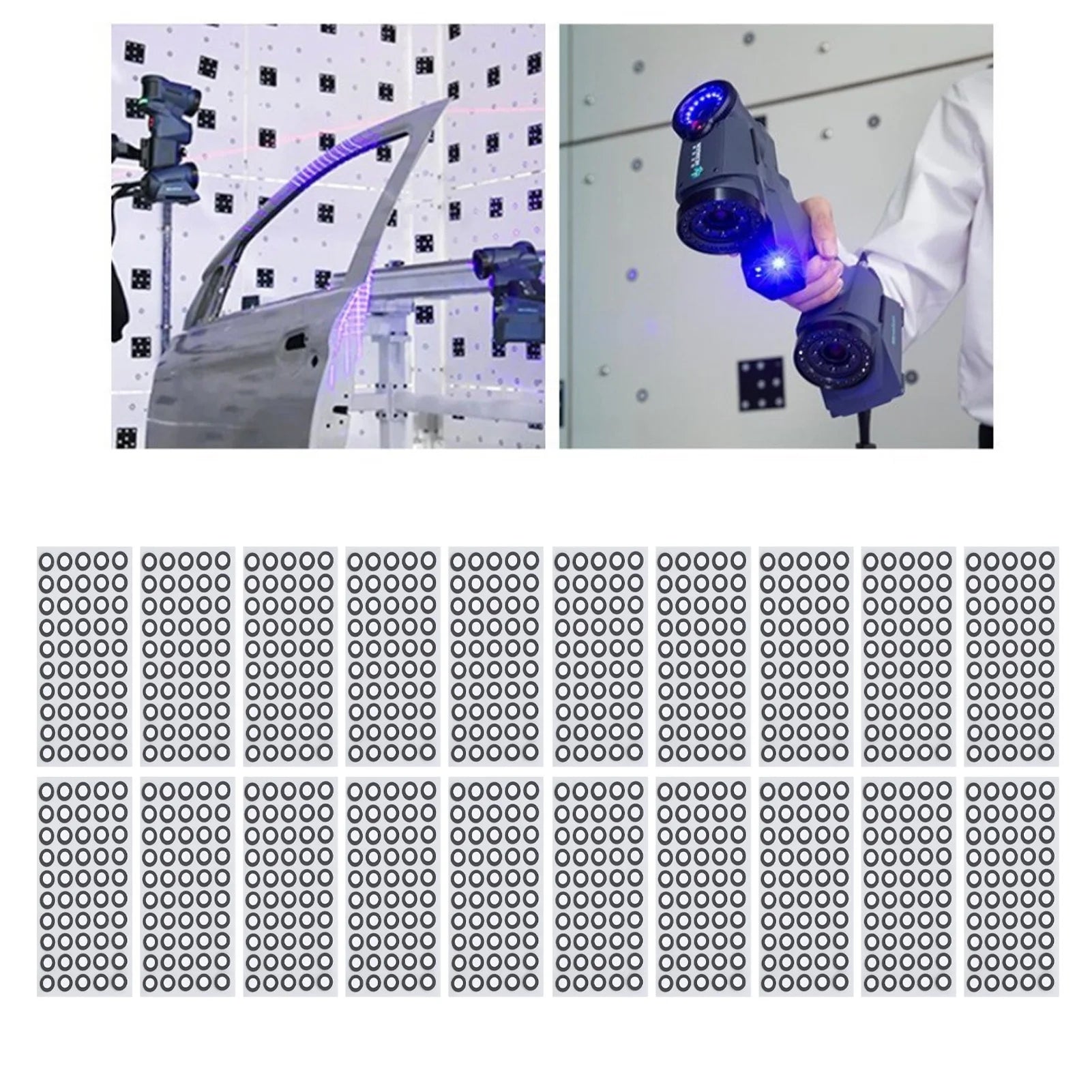 3D Scanning Reference Markers (1000-Pack)