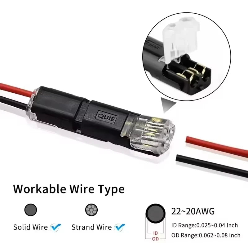 Detachable Wire Connectors