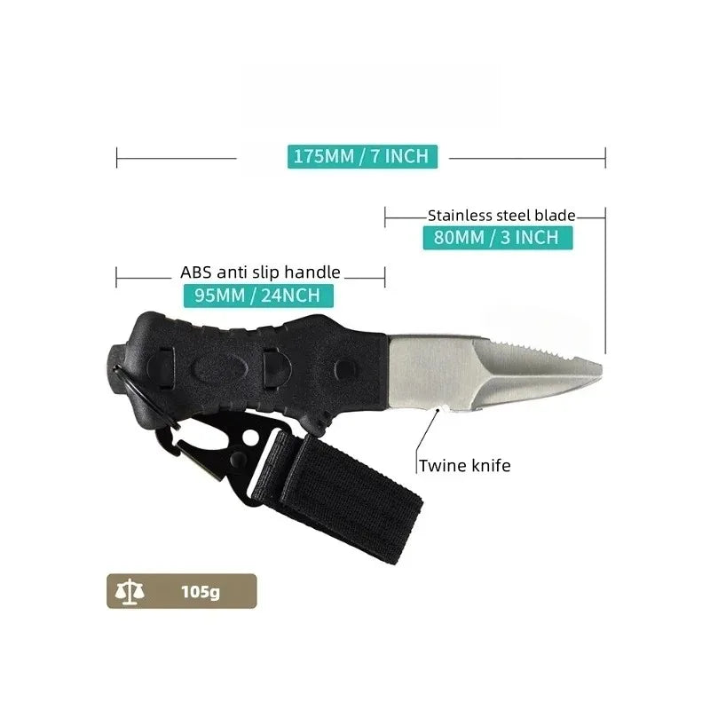 Stainless Steel Diving & Rescue Knife