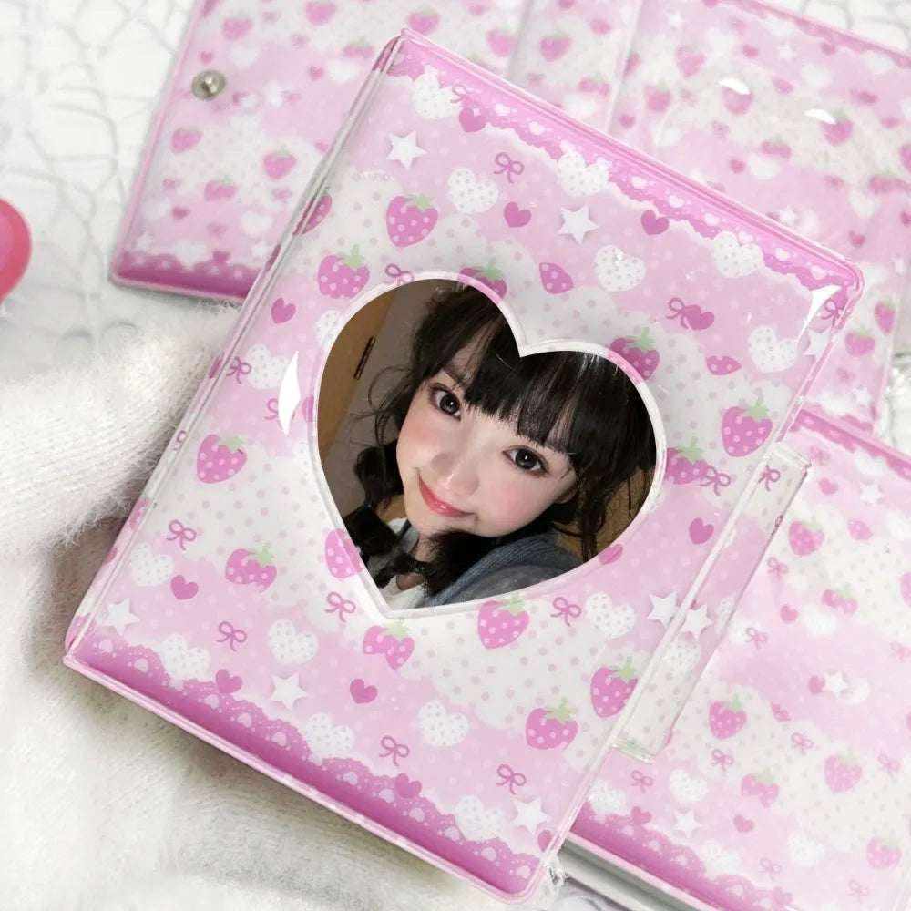 Photocard Binder Album (PVC, 3") — Pink Bow