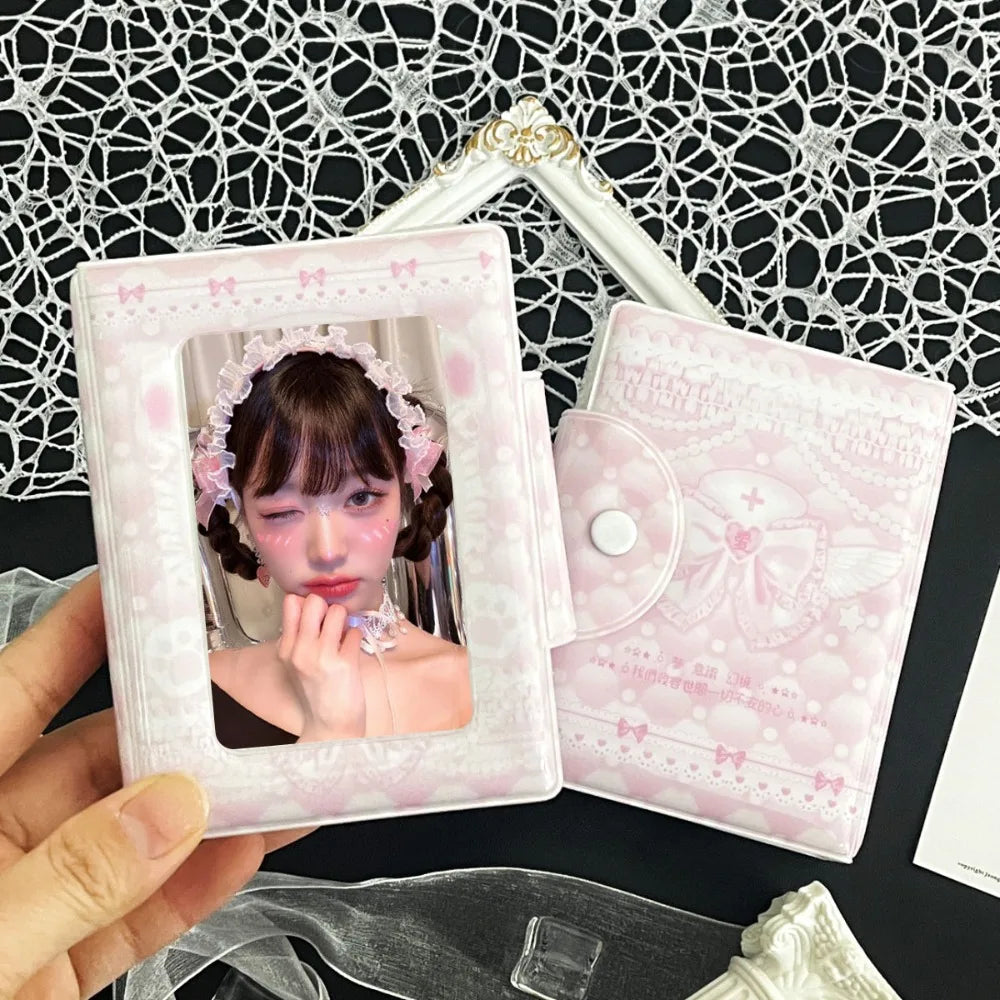 Photocard Binder Album (PVC, 3") — Pink Bow