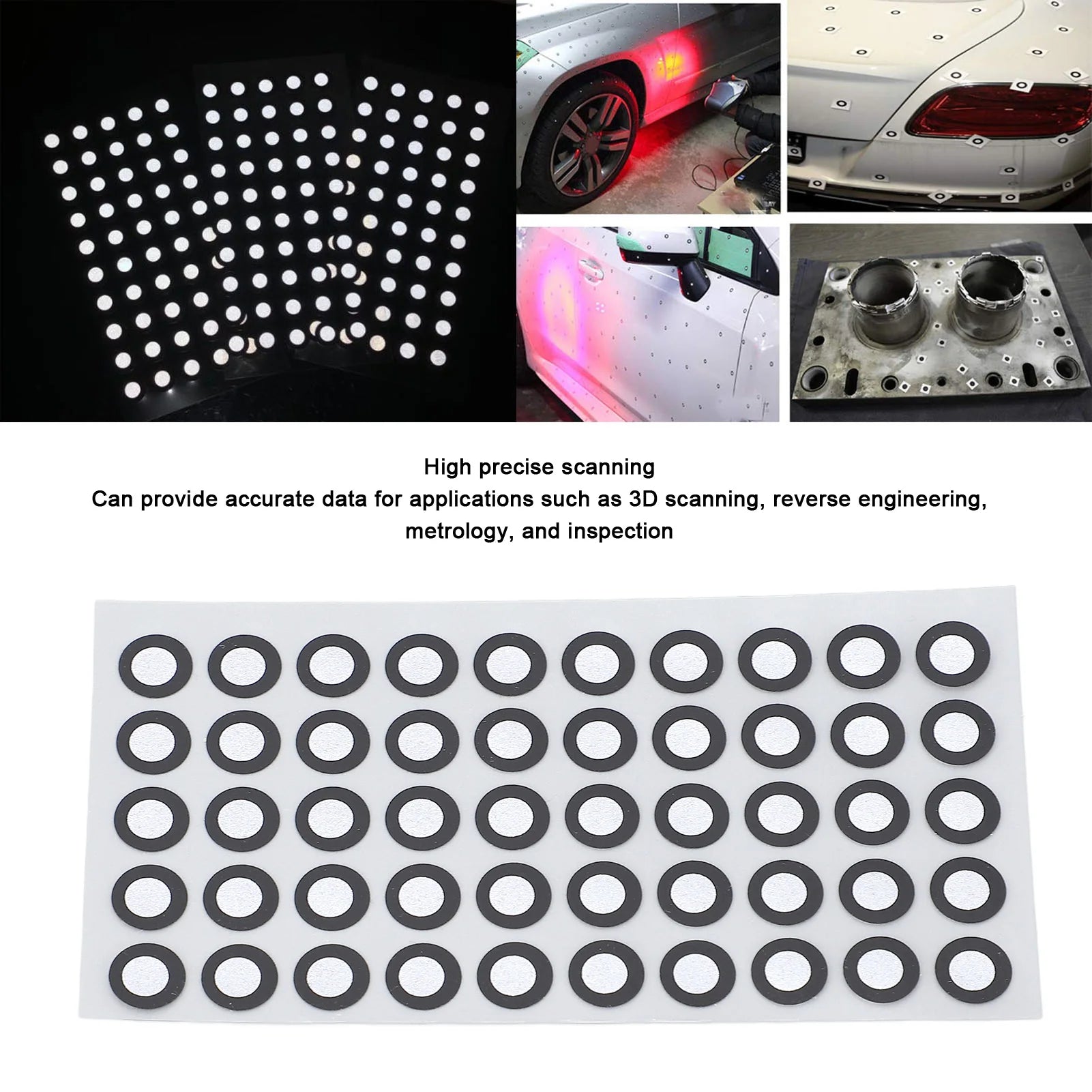 3D Scanning Reference Markers (1000-Pack)