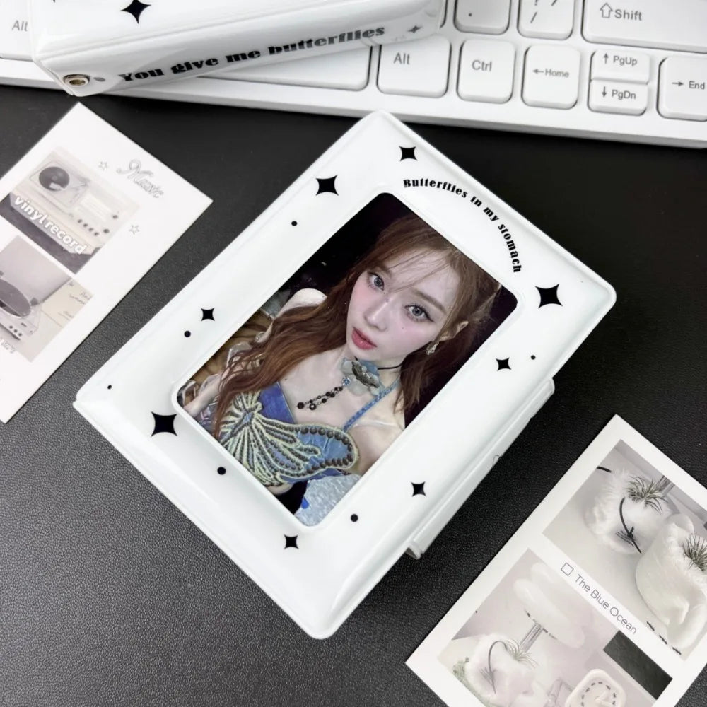 Photocard Binder Album (PVC, 3") — Pink Bow