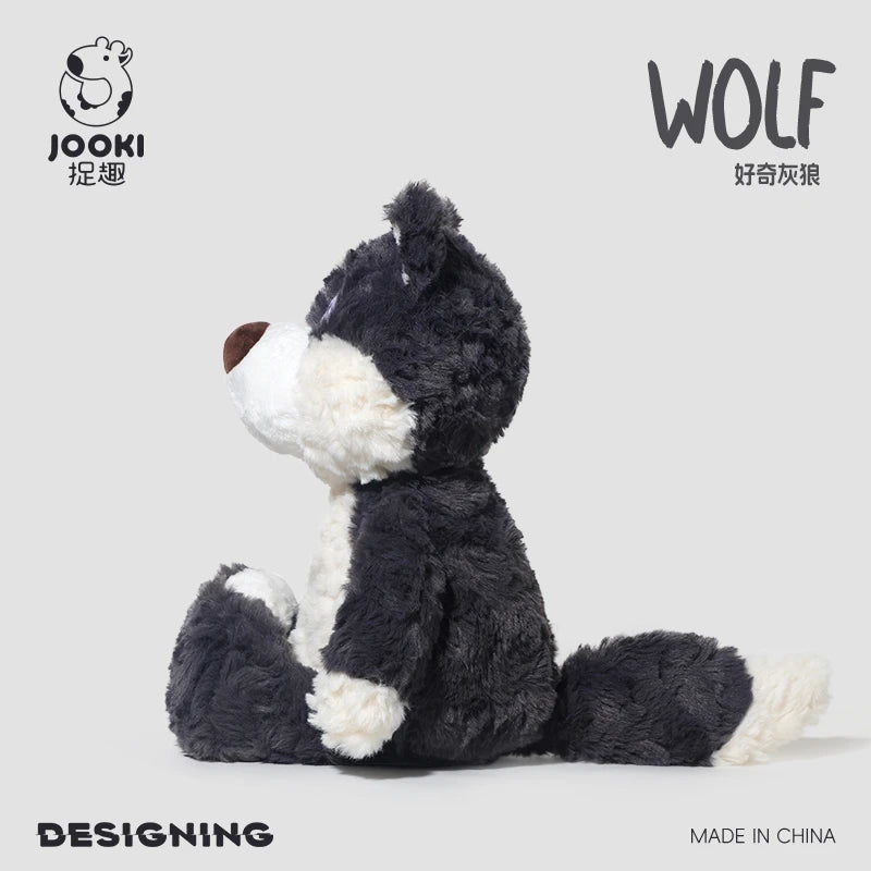 Gray Wolf Plush Toy (40cm)