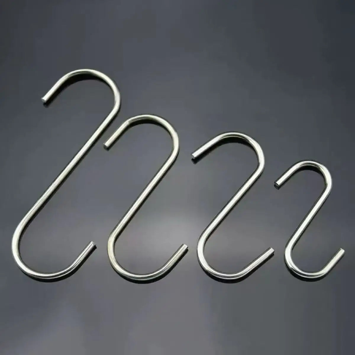 Stainless Steel S-Hooks (10-Pack)