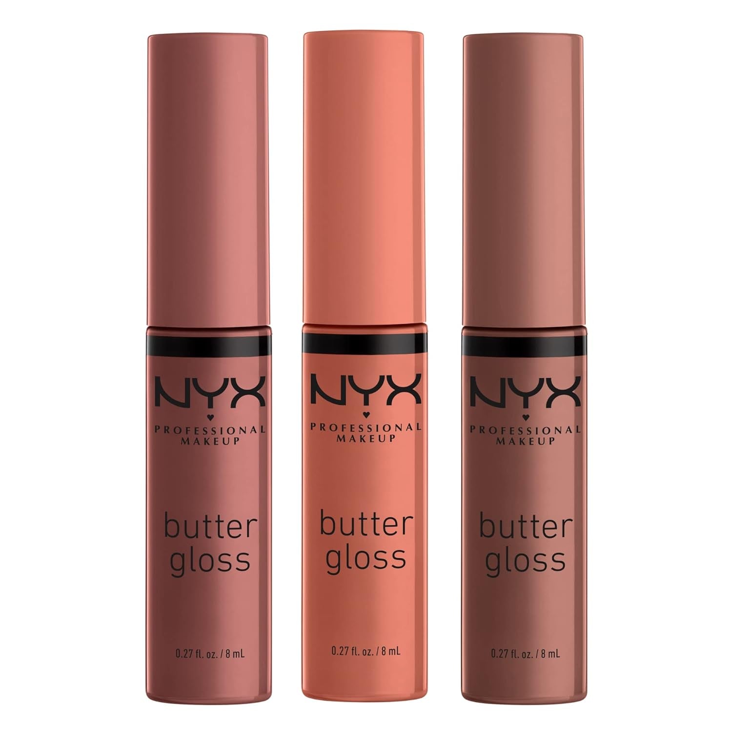 NYX PROFESSIONAL MAKEUP Butter Gloss, Non-Sticky Lip Gloss - Marshmallow (Muted Lilac)