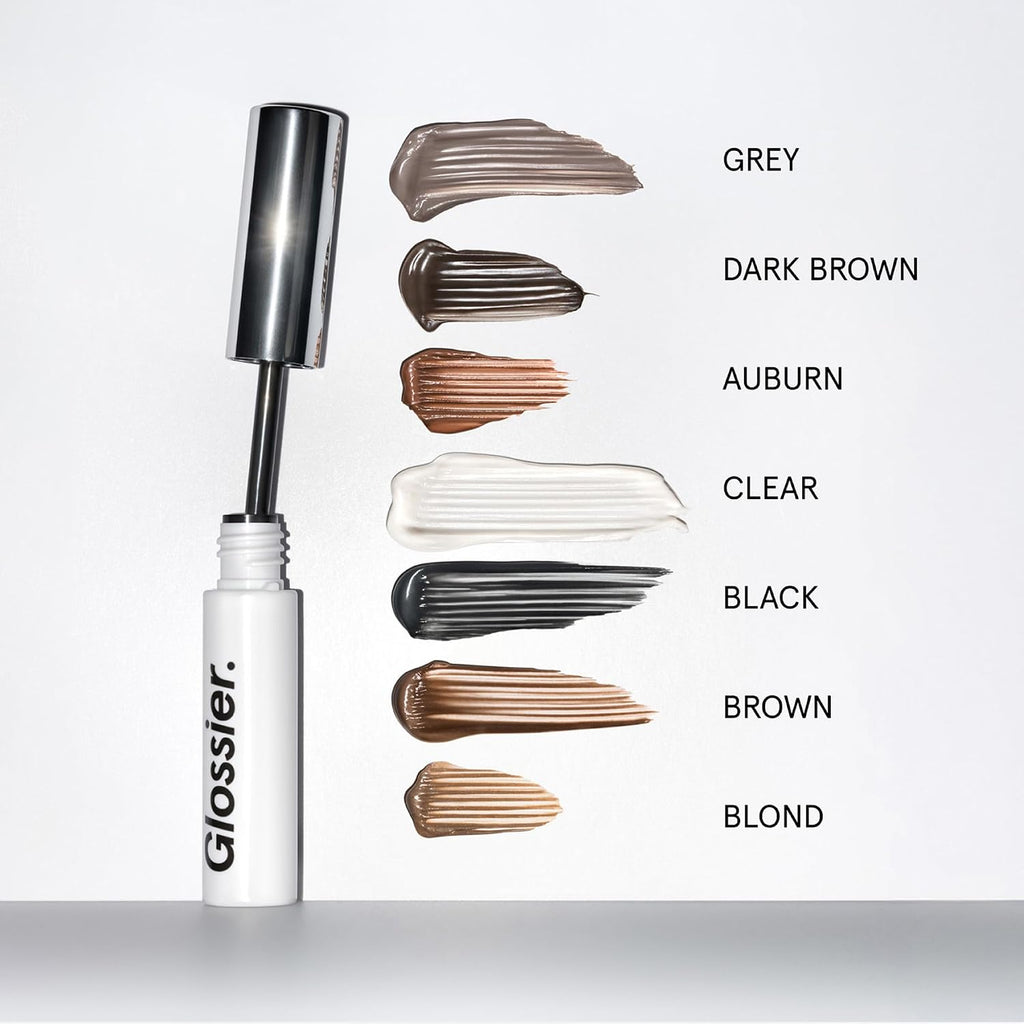 Glossier Boy Brow, Brown Eyebrow Gel & Volumizing Pomade - Creamy Tinted Brow Gel, Defines, Conditions & Thickens - Flexible Hold, No Stiffness, Beeswax & Hyaluronic Acid - Dermatologist Tested