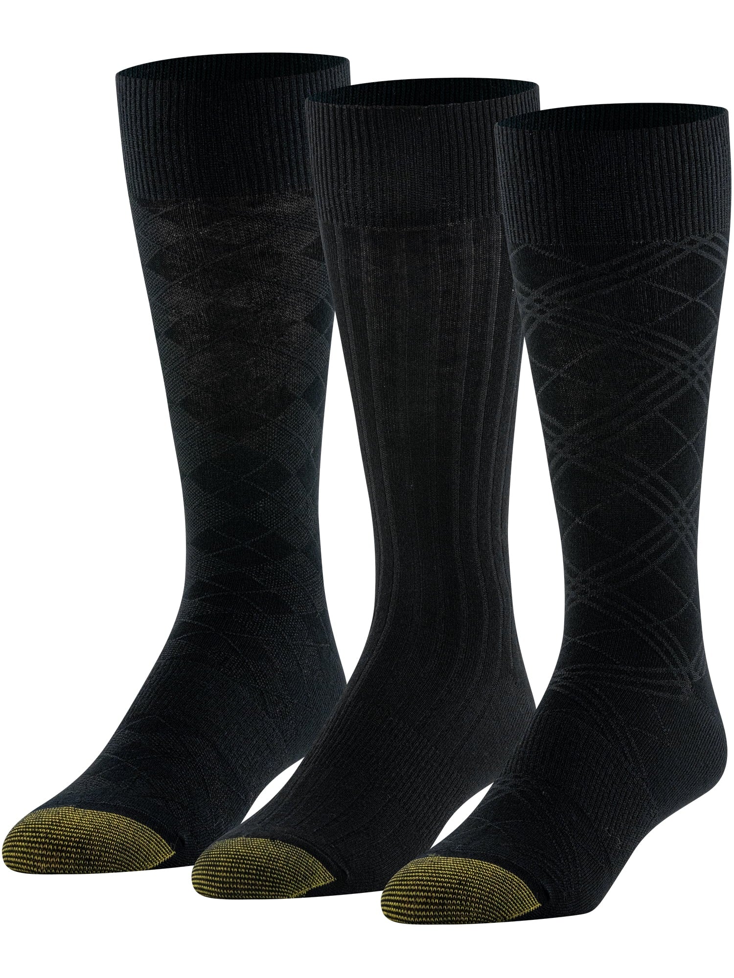 Edition Diamond Texture Crew Socks, 3-Pack