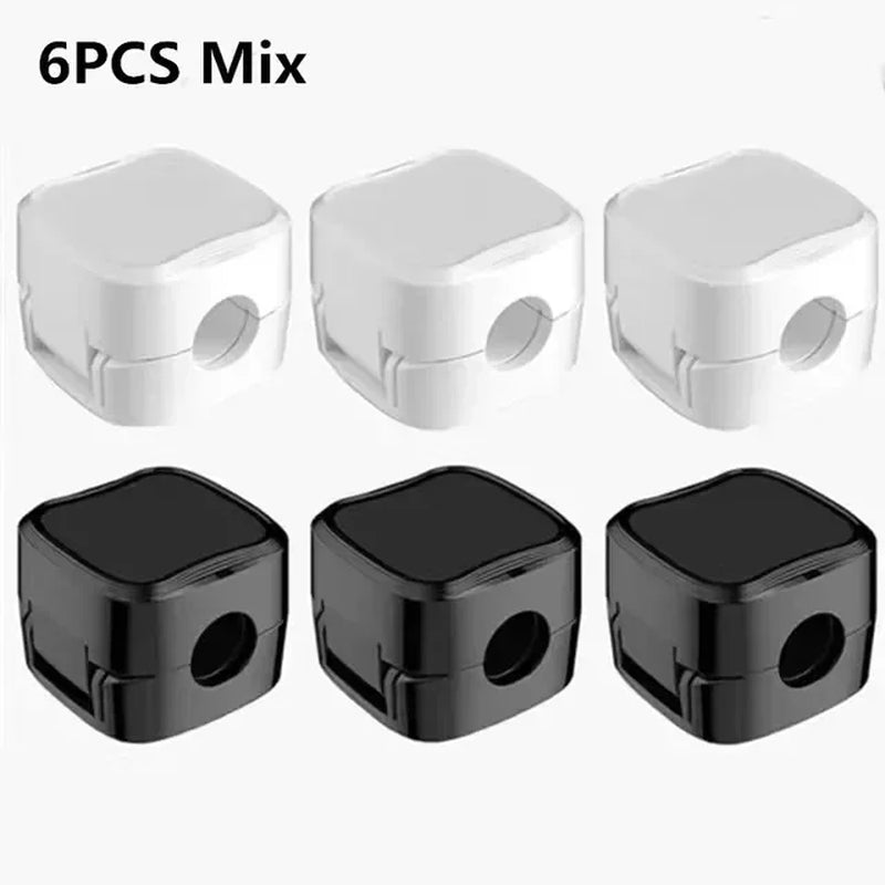 Magnetic Phone Cable Clips Cable Smooth Adjustable Cord Holder under Desk Management Wire Keeper Cable Organizer Clips Holder