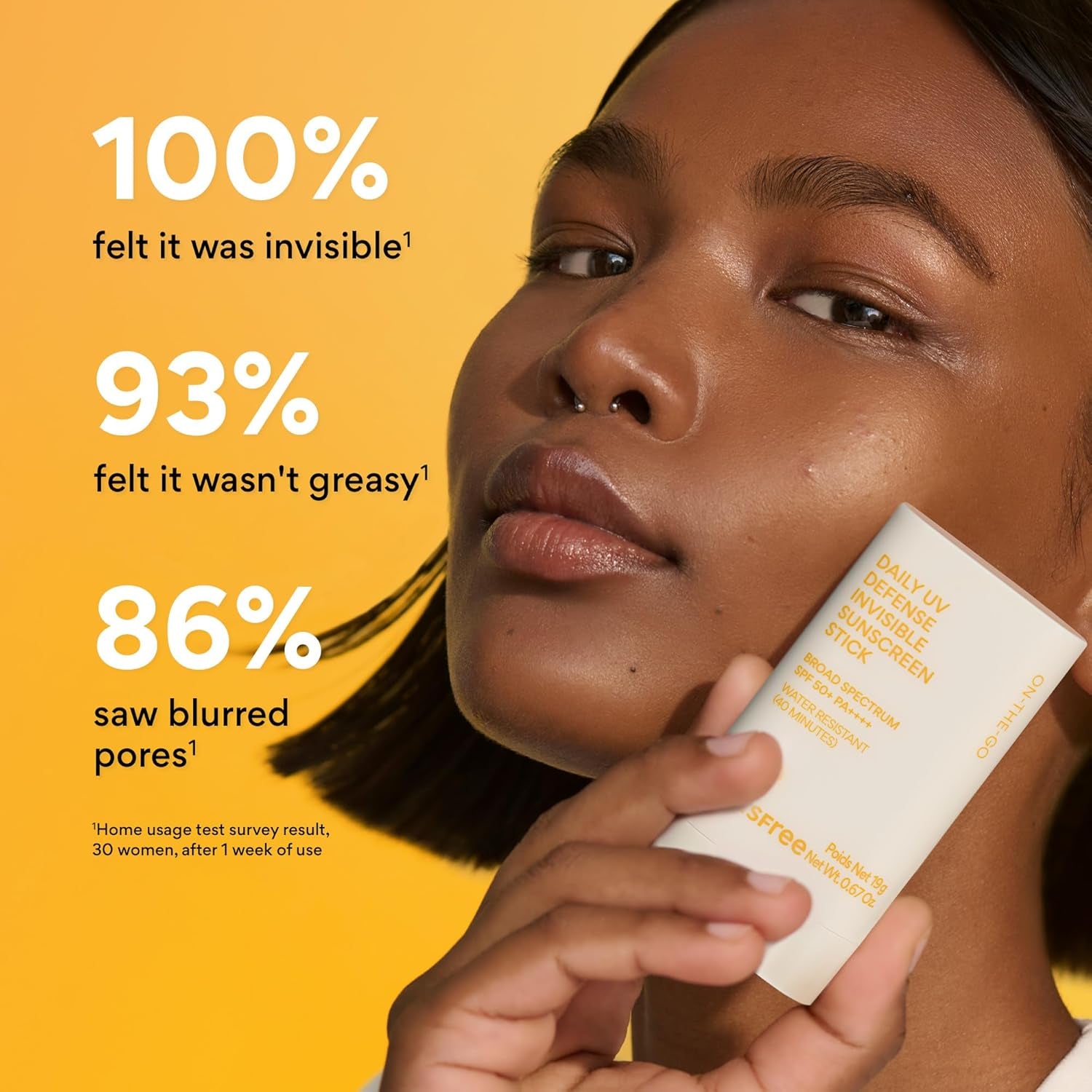 Innisfree Daily UV Defense Sunscreen Stick SPF 50+​ | Korean Sunscreen Stick for Face and Body with Blurring Finish | Water Resistant | for All Skin Types