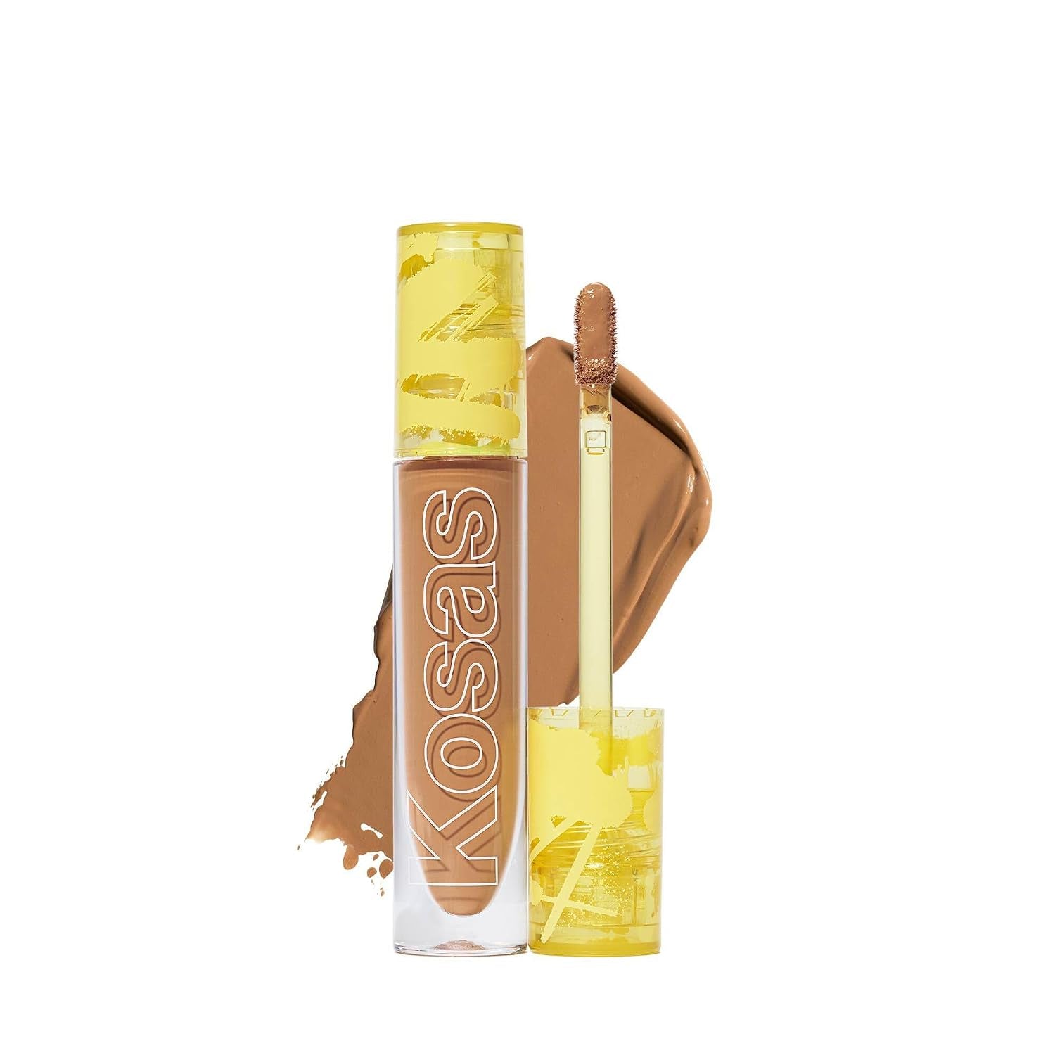Kosas Revealer Concealer – Medium Coverage Hydrating under Eye & Face Concealer with Hyaluronic Acid, Tone 8.2 W