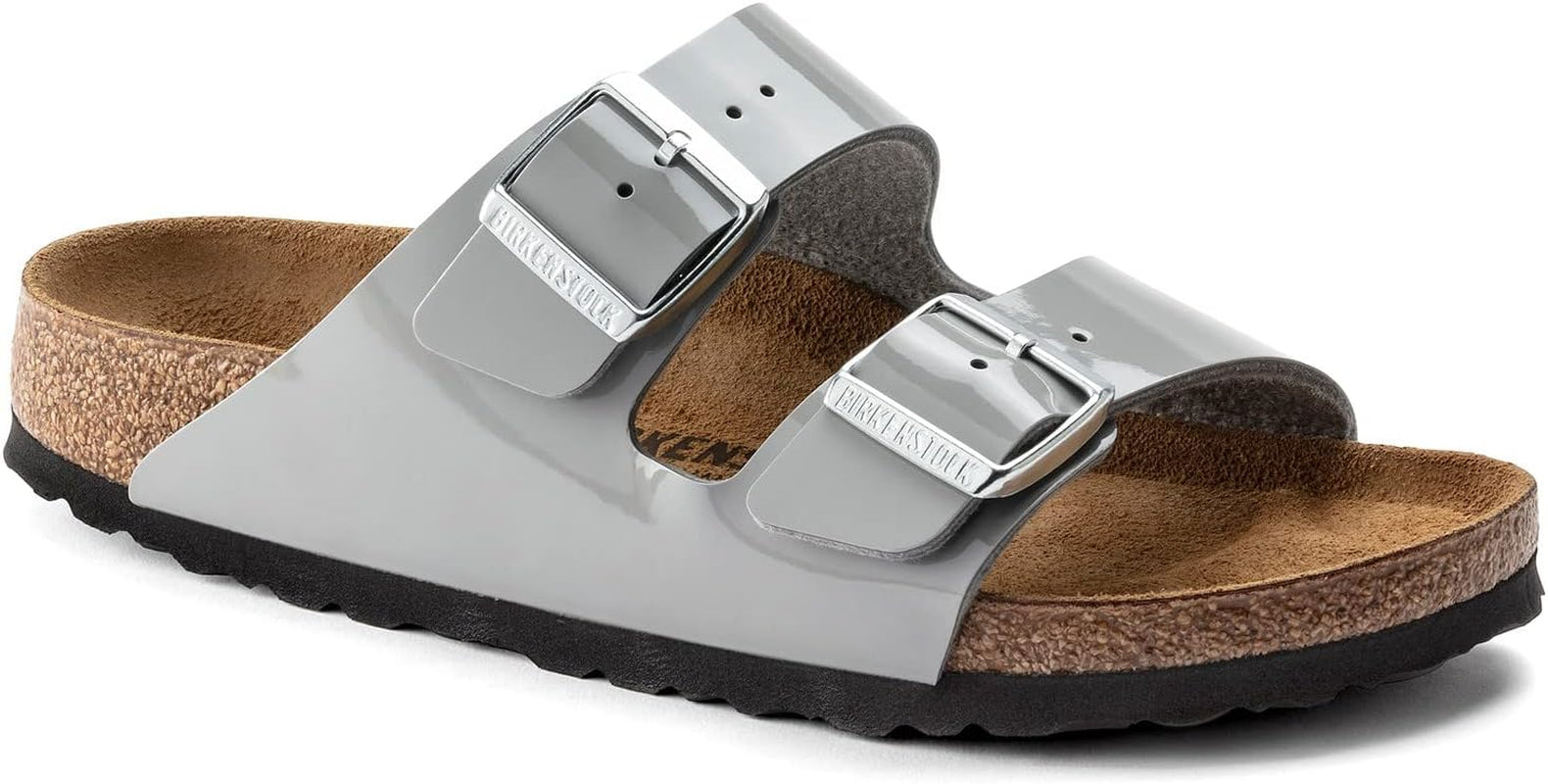 Birkenstock Arizona Sandals Alloy PT Birko-Flor N 38 N EU 7-7.5 Narrow Women5-5.5 Narrow Men