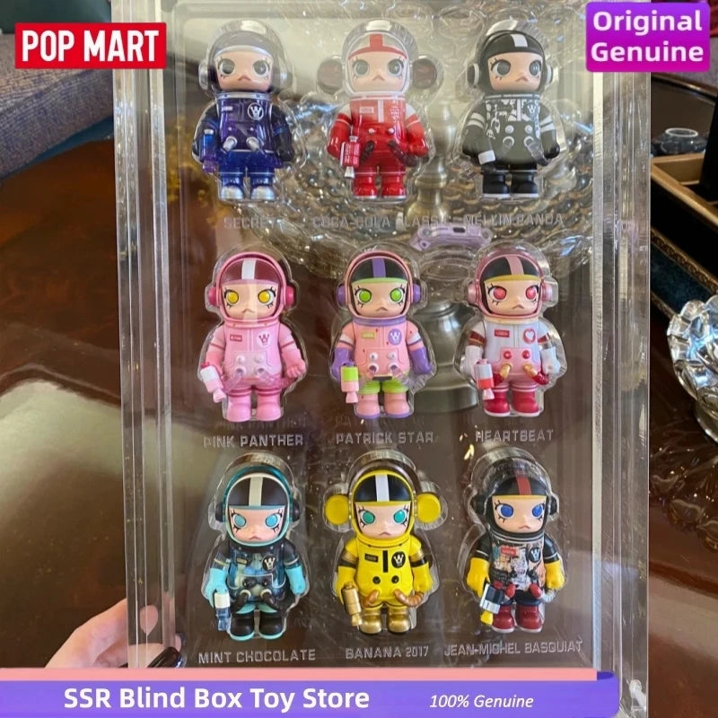 Genuine Mega Space Molly 100% V2 Series Blind Box Fashion Model Mystery Box Toy Collectible Desktop Decor Ornament Gift