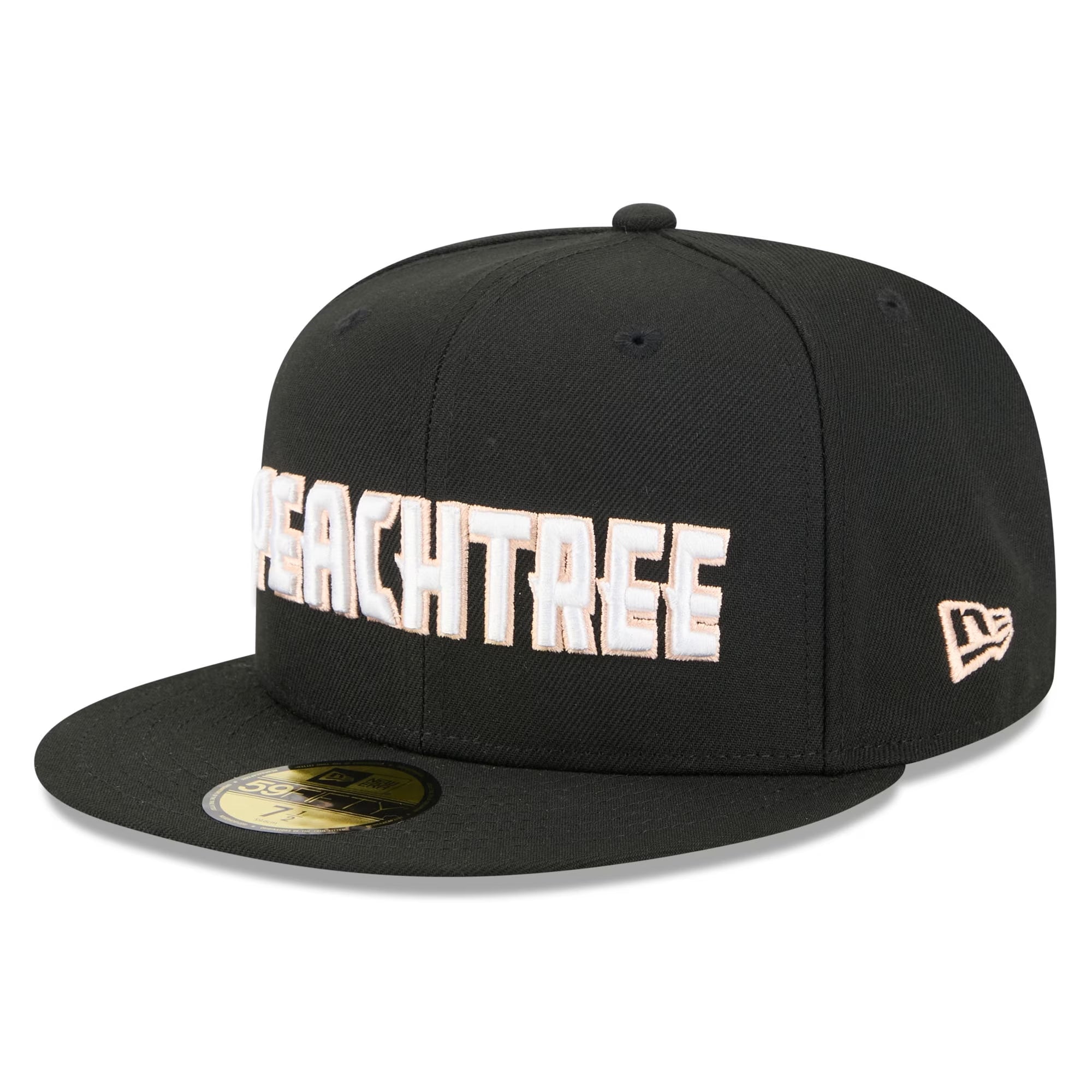 Men'S  Black Atlanta Hawks 2025/26 City Edition 59FIFTY Fitted Hat
