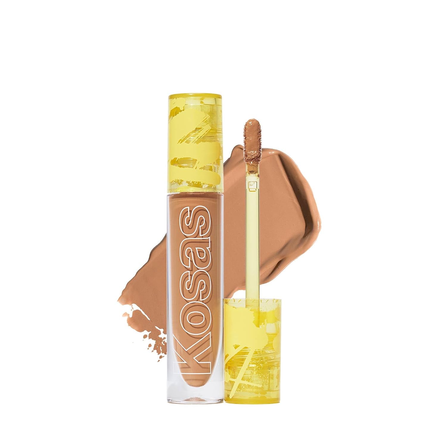 Kosas Revealer Concealer – Medium Coverage Hydrating under Eye & Face Concealer with Hyaluronic Acid, Tone 8.2 W