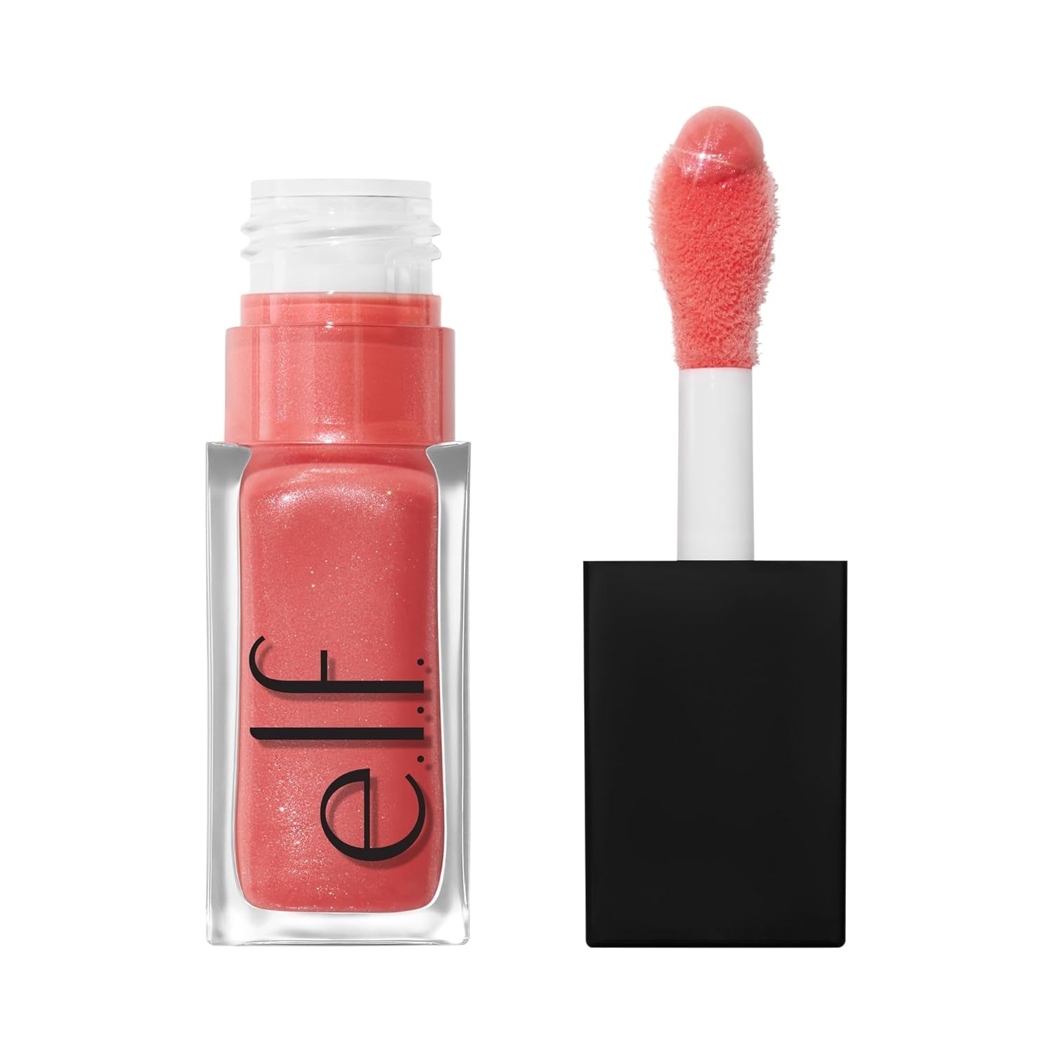 E.L.F. Glow Reviver Plumping Lip Oil, Tinted Lip Plumper for a High-Shine, Plump Finish, Infused with Jojoba Oil, Vegan & Cruelty-Free, Ultraviolet
