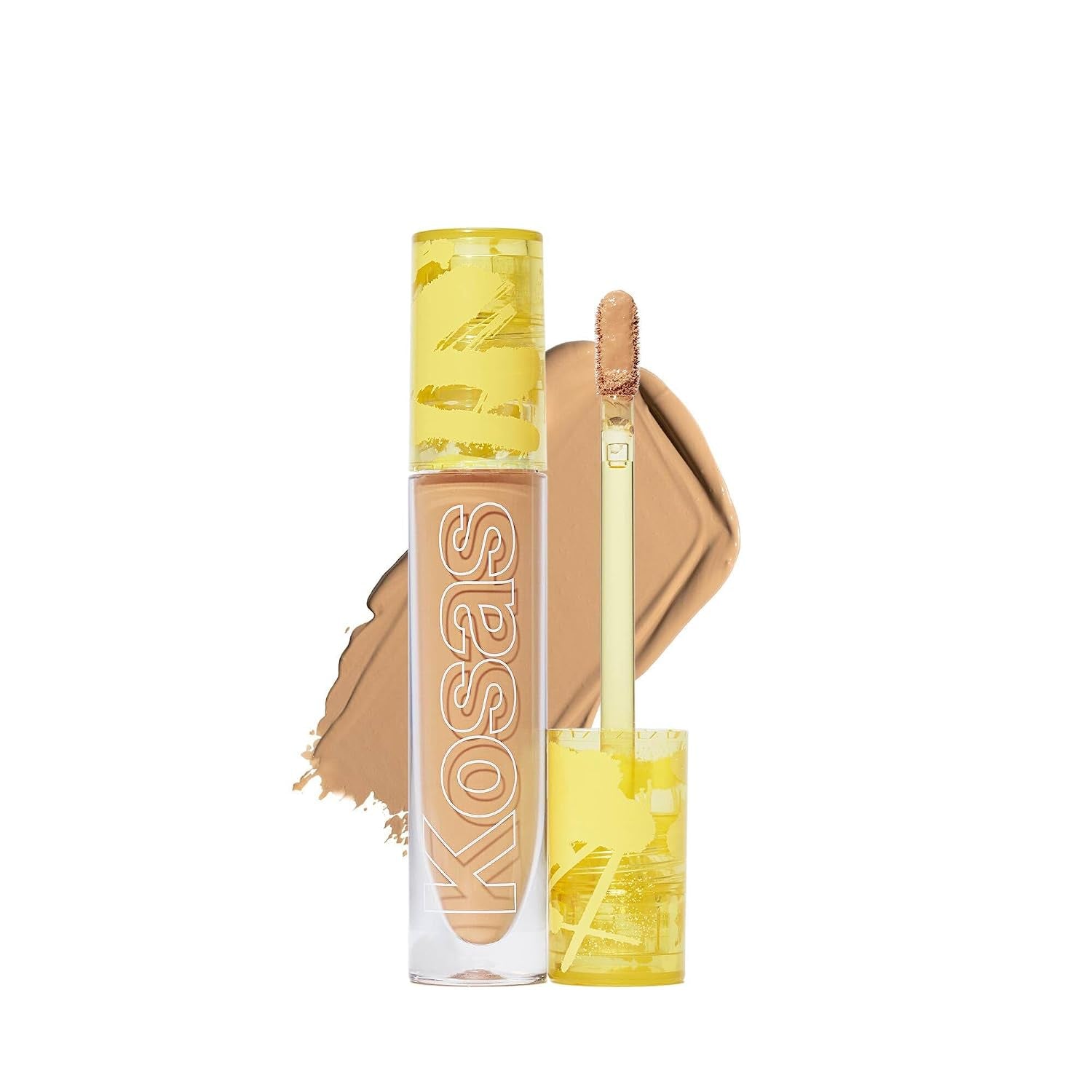 Kosas Revealer Concealer – Medium Coverage Hydrating under Eye & Face Concealer with Hyaluronic Acid, Tone 8.2 W