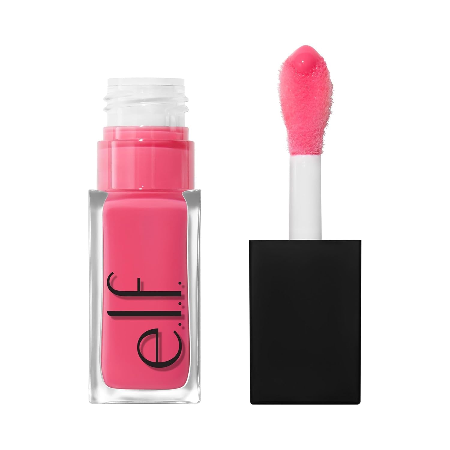 E.L.F. Glow Reviver Plumping Lip Oil, Tinted Lip Plumper for a High-Shine, Plump Finish, Infused with Jojoba Oil, Vegan & Cruelty-Free, Ultraviolet