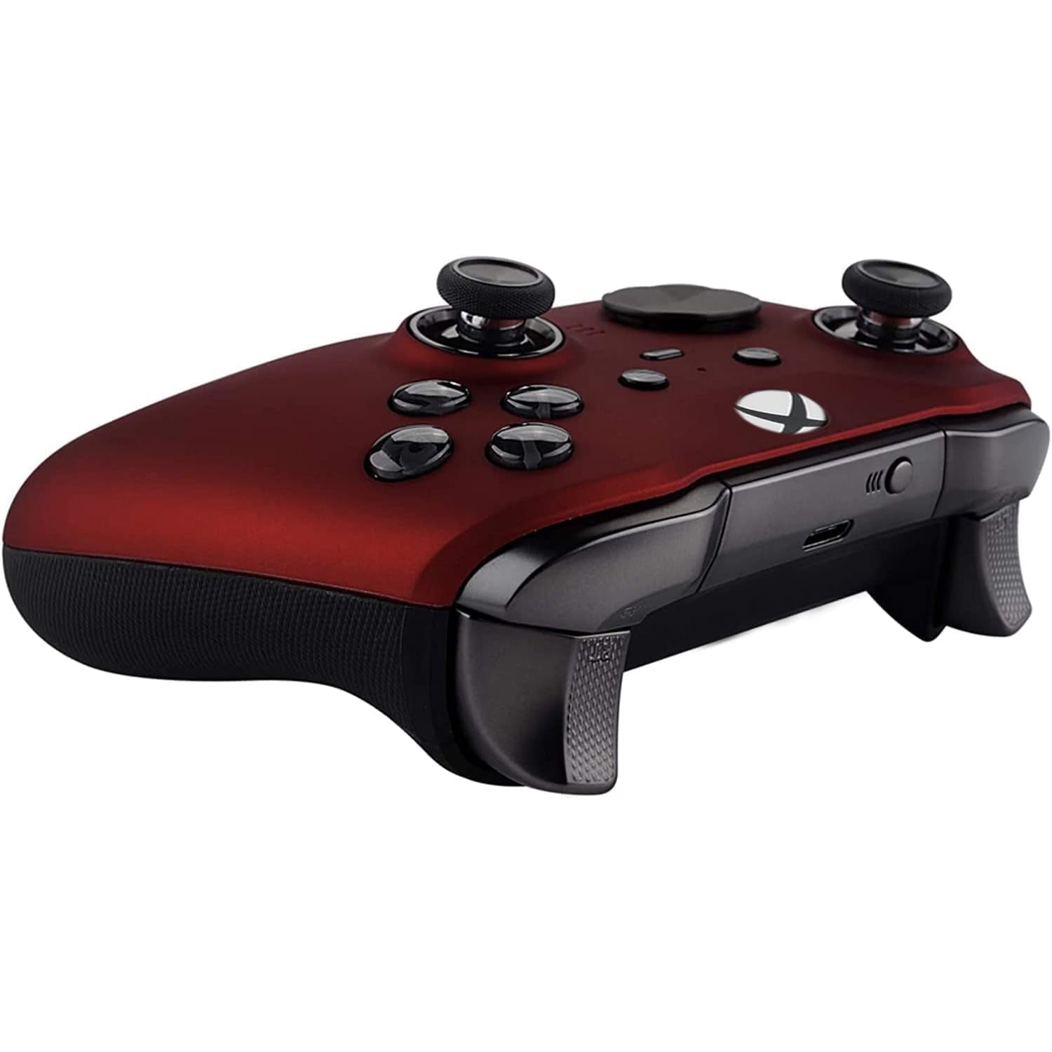 Custom Controllerzz Elite Series 2 Controller Compatible with Xbox One, Xbox Series S and Xbox Series X (Red)