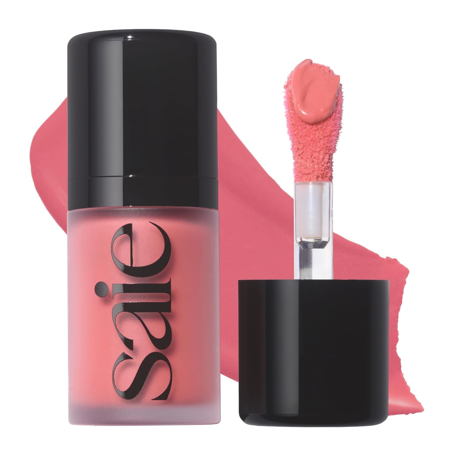 Saie Dew Liquid Blush for Cheeks Trio - Hydrating Cream Blush Stick Set with a Blendable + Buildable Formula - Skincare Infused Dewy Face Blushes for a Natural Flush - Baby, Sweetie, & Spicy (3 Count)