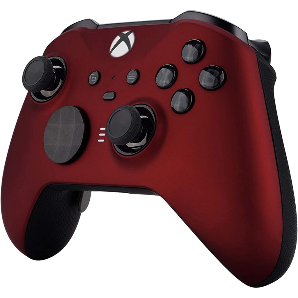 Custom Controllerzz Elite Series 2 Controller Compatible with Xbox One, Xbox Series S and Xbox Series X (Red)