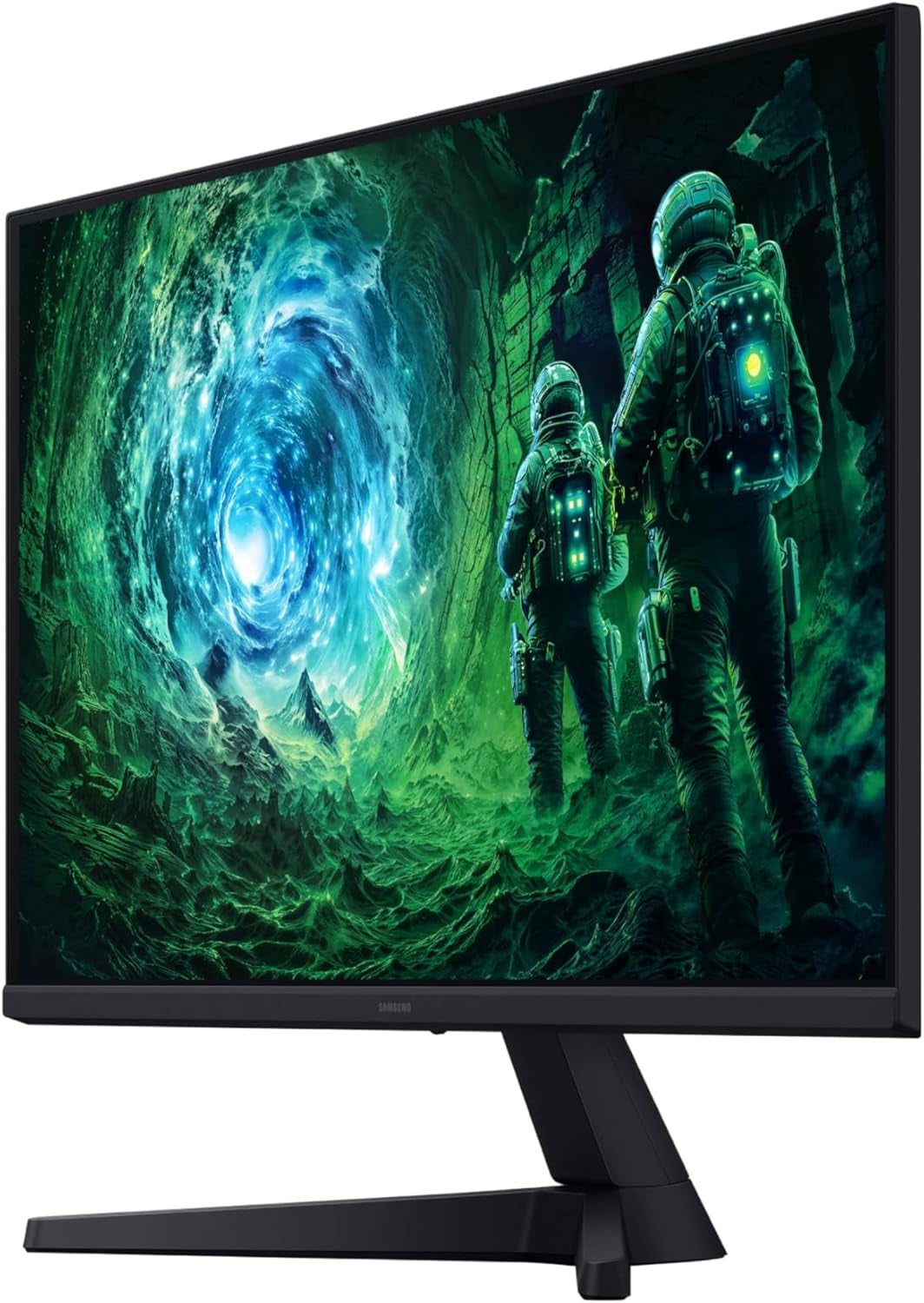 SAMSUNG 27” Odyssey G5 G53F QHD Resolution Gaming Monitor, HDR10, 200Hz Refresh Rate, IPS Panel, AMD Freesync™ Premium, Black Equalizer, Auto Source Switch, LS27FG532ENXZA