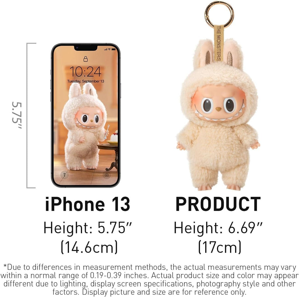 Pop Mart Labubu the Monsters Tasty Macarons Vinyl Plush Pendant Single Blind Box