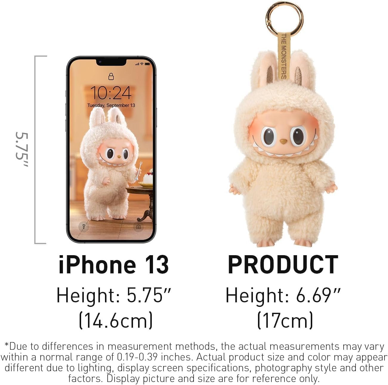 Pop Mart Labubu the Monsters Tasty Macarons Vinyl Plush Pendant Single Blind Box
